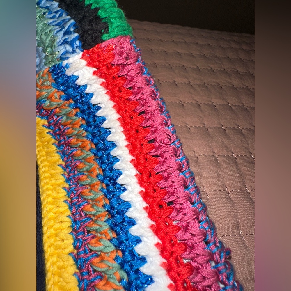 Miu Miu Large Crochet Tote Bag - Picture 10 of 16